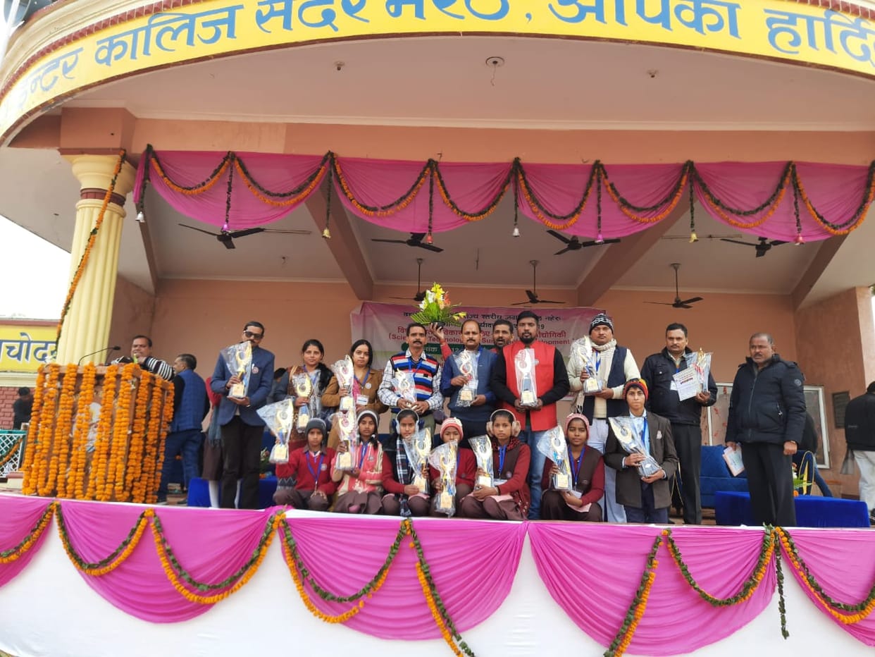 Participation in state level exhibition