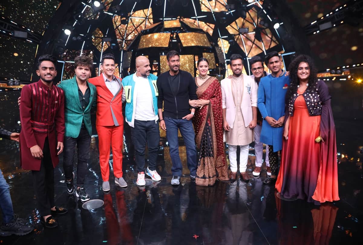 Ajay Devgn and Kajol promote film Tanhaji The Unsung Warrior on Indian Idol