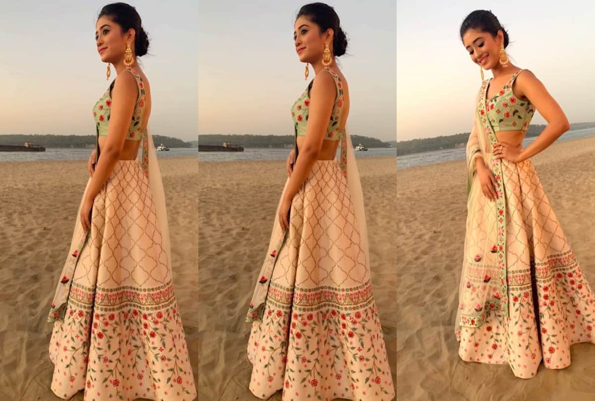 5 beautiful wedding outfit from naira aka shivangi joshi