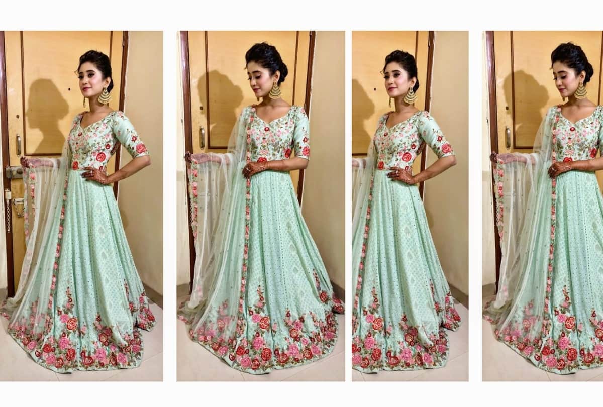 5 beautiful wedding outfit from naira aka shivangi joshi