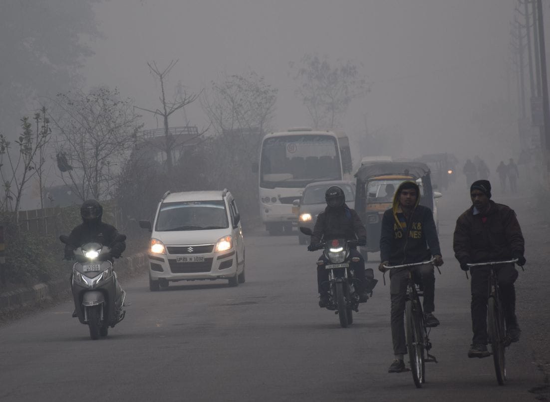 The lowest temperature in Terai reached 7.9  C.