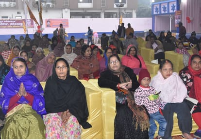 Swami Akhandanand Bhagwat Katha day 7th day organise bhaiya ji daal bhaat parivar gorakhpur