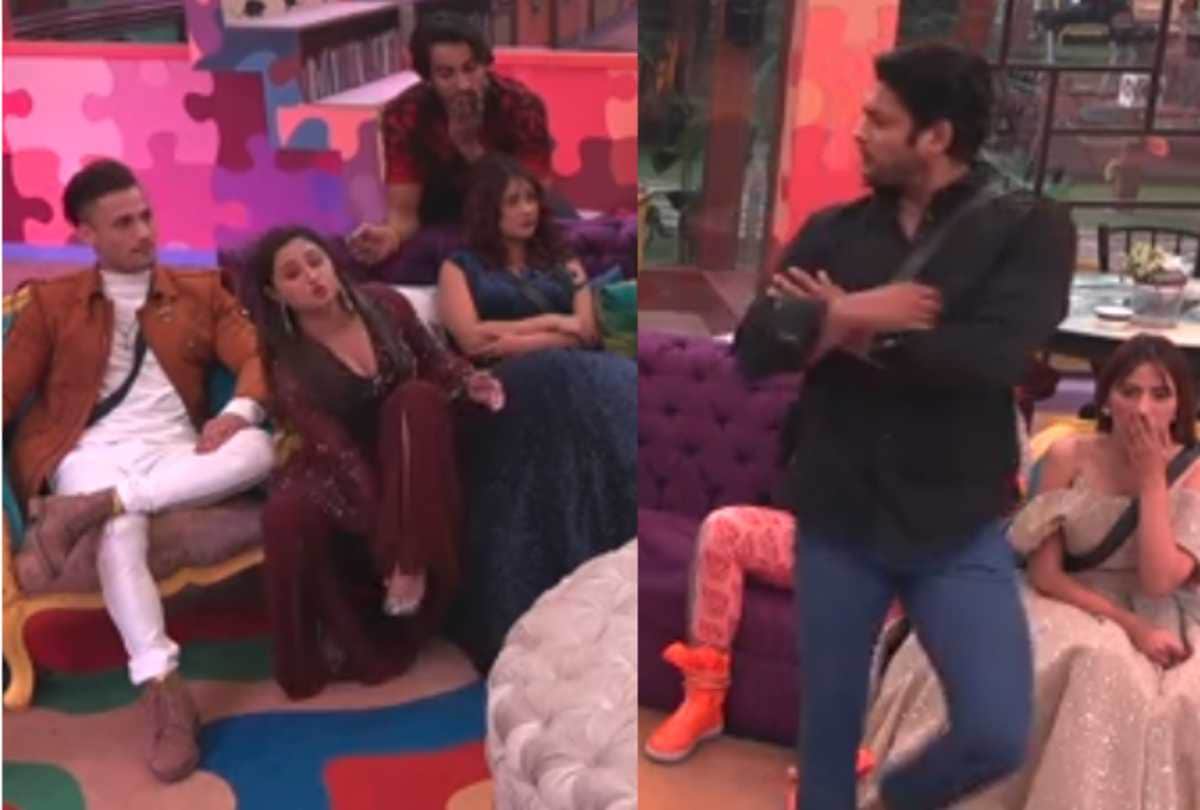 bigg boss 13 rashami desai remove her shoes to beat siddharth shukla salman khan khan shocked