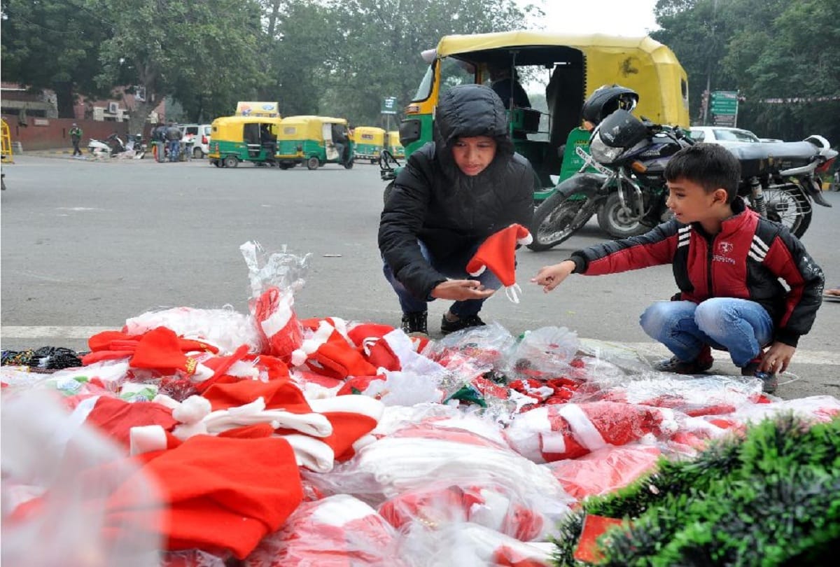 Christmas 2019 preparations market malls and churches decorated with trees and lighting
