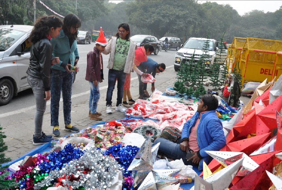 Christmas 2019 preparations market malls and churches decorated with trees and lighting