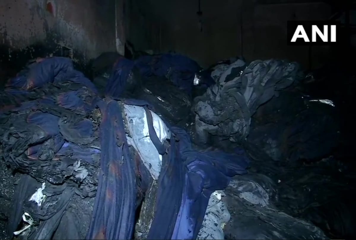 Delhi kirari fire 9 sleeping people died in powerful blaze in godown of 3 storey building photos