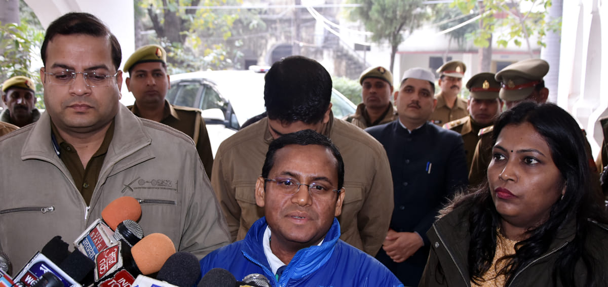 Saharanpur Commissioner Sanjay Kumar