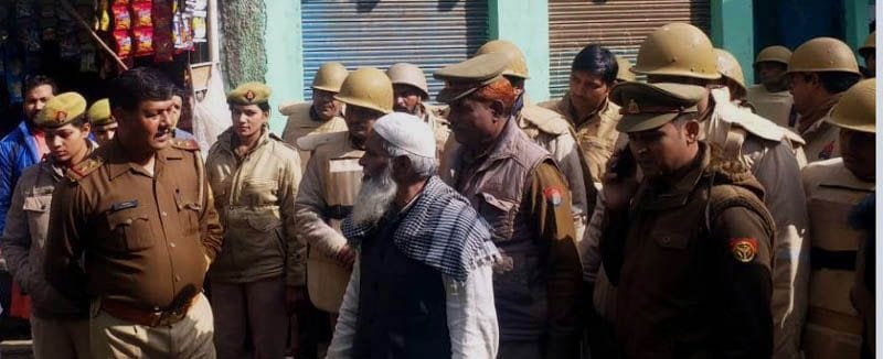 Hathras: Force did flag march, CAA informed