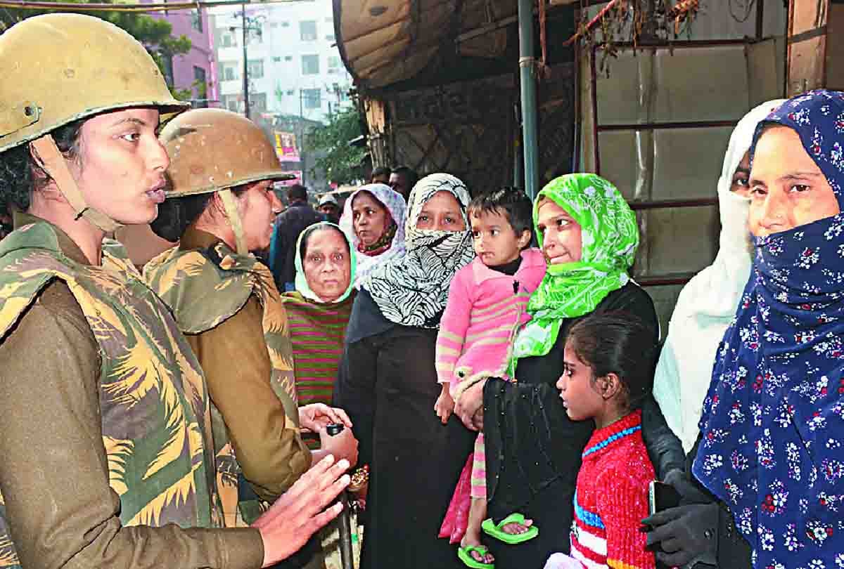 CAA protest: situation remained under control on monday after two days of violence in Kanpur
