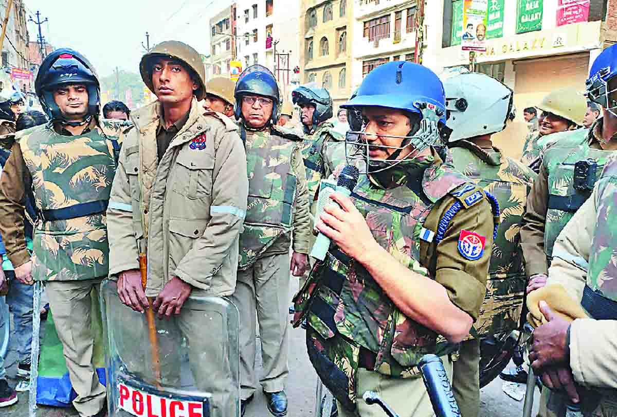 CAA protest: Drone tracked the skies and roads in Kanpur