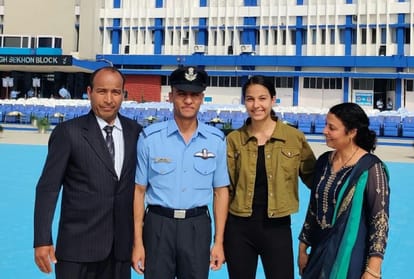 aashchit and aashish joins as flying officer in indian air force