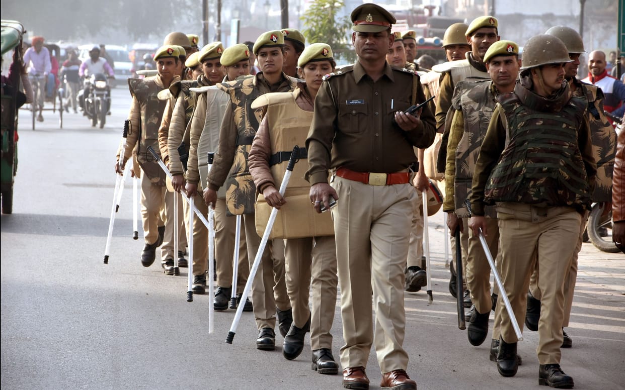 Police reaches Masajids and Madarsas , appeal for peace
