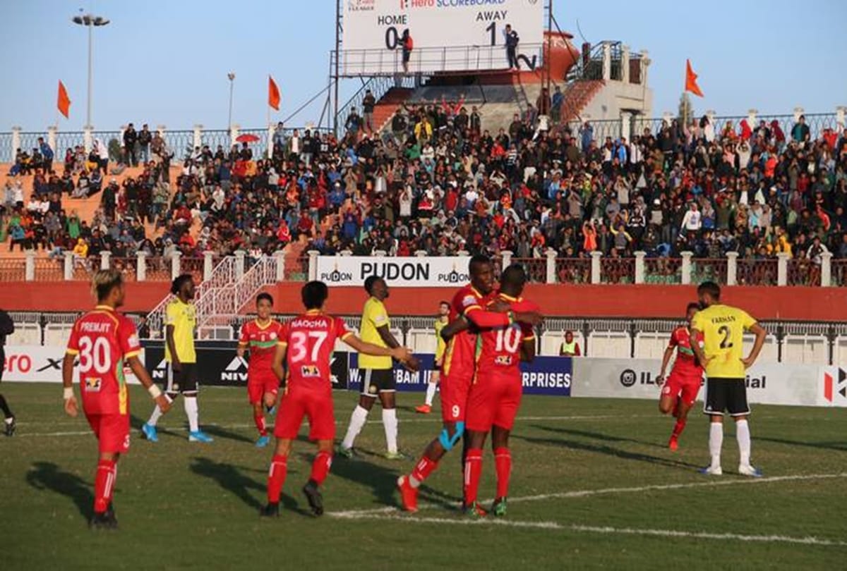 TRAU plays i league draw with Real Kashmir in his debut I league match