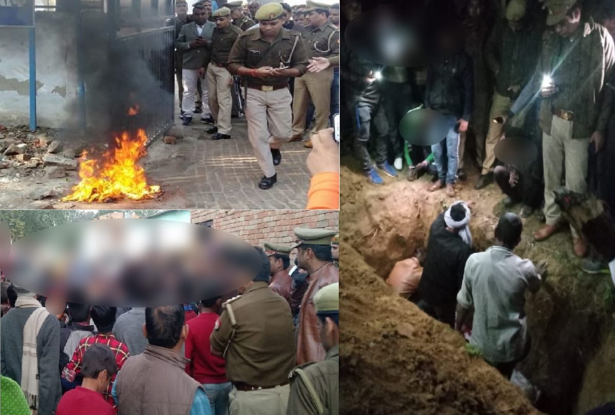Unnao case Police forcibly took away dead body of Sexual Harassment victim