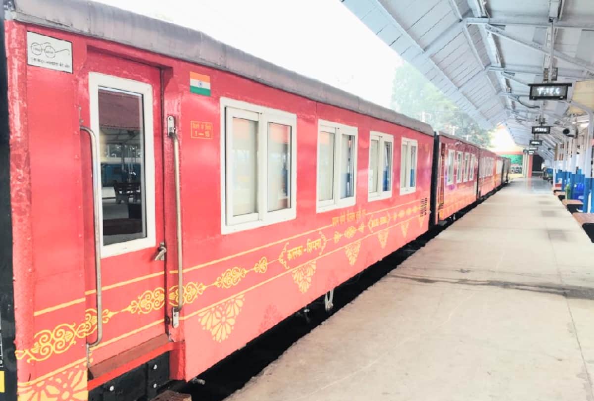 The country's first Vistaadom train full of tourists will reach in Shimla on Christmas