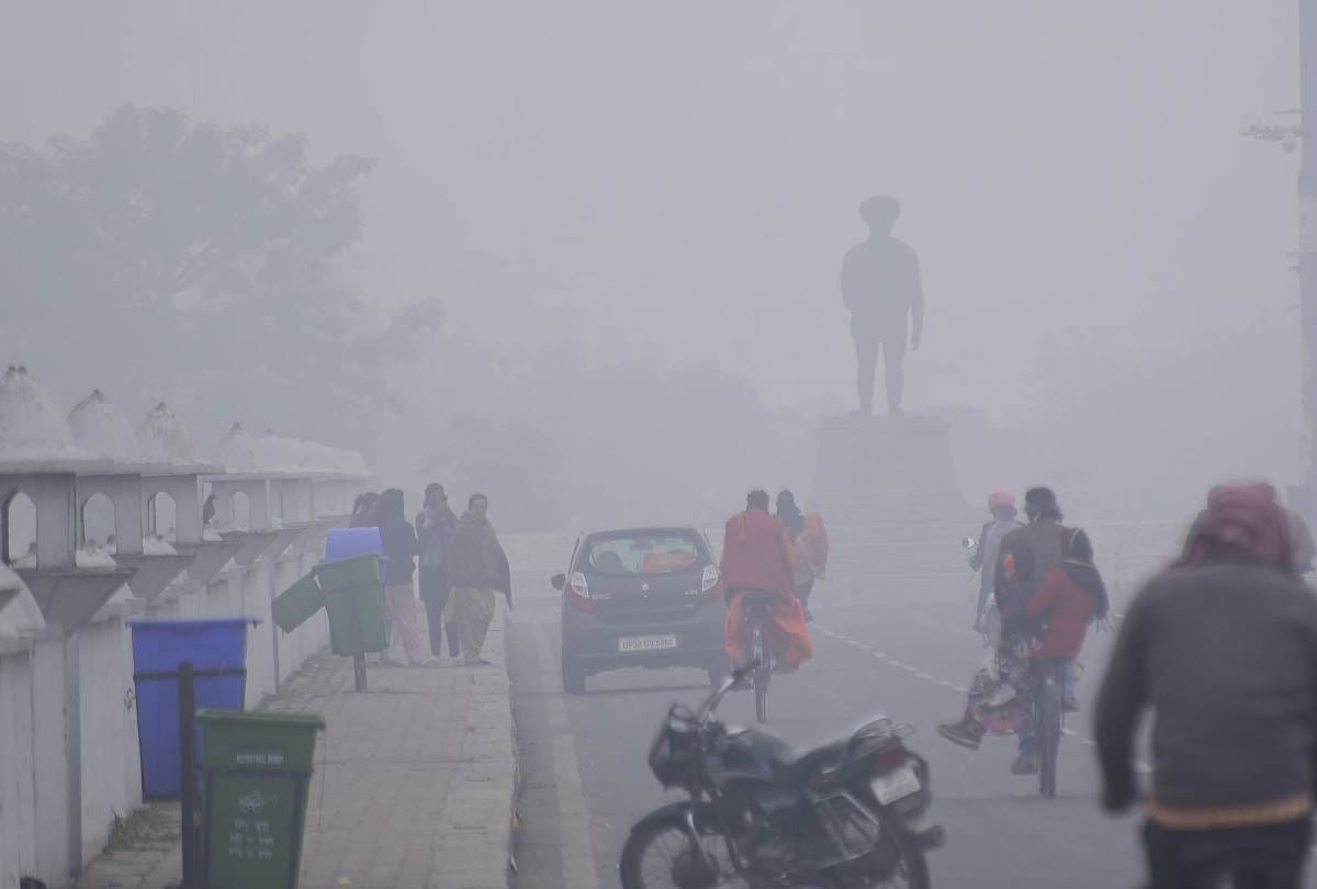 minimum and maximum temperature increased in lucknow