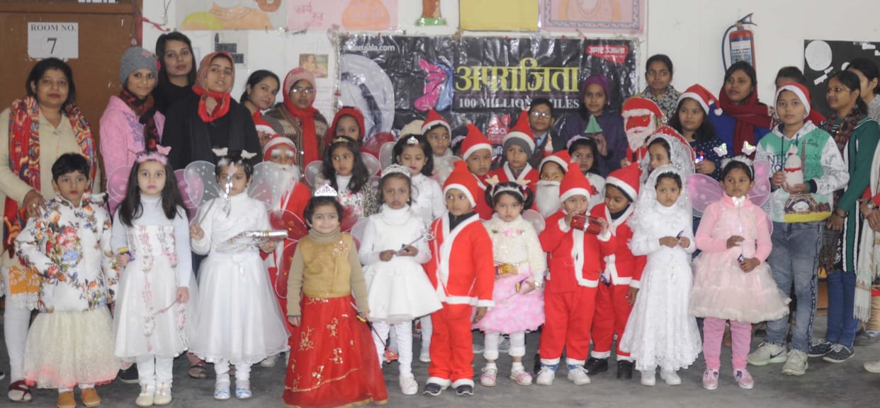 Aparajita: Students dress up in fancy dress competition