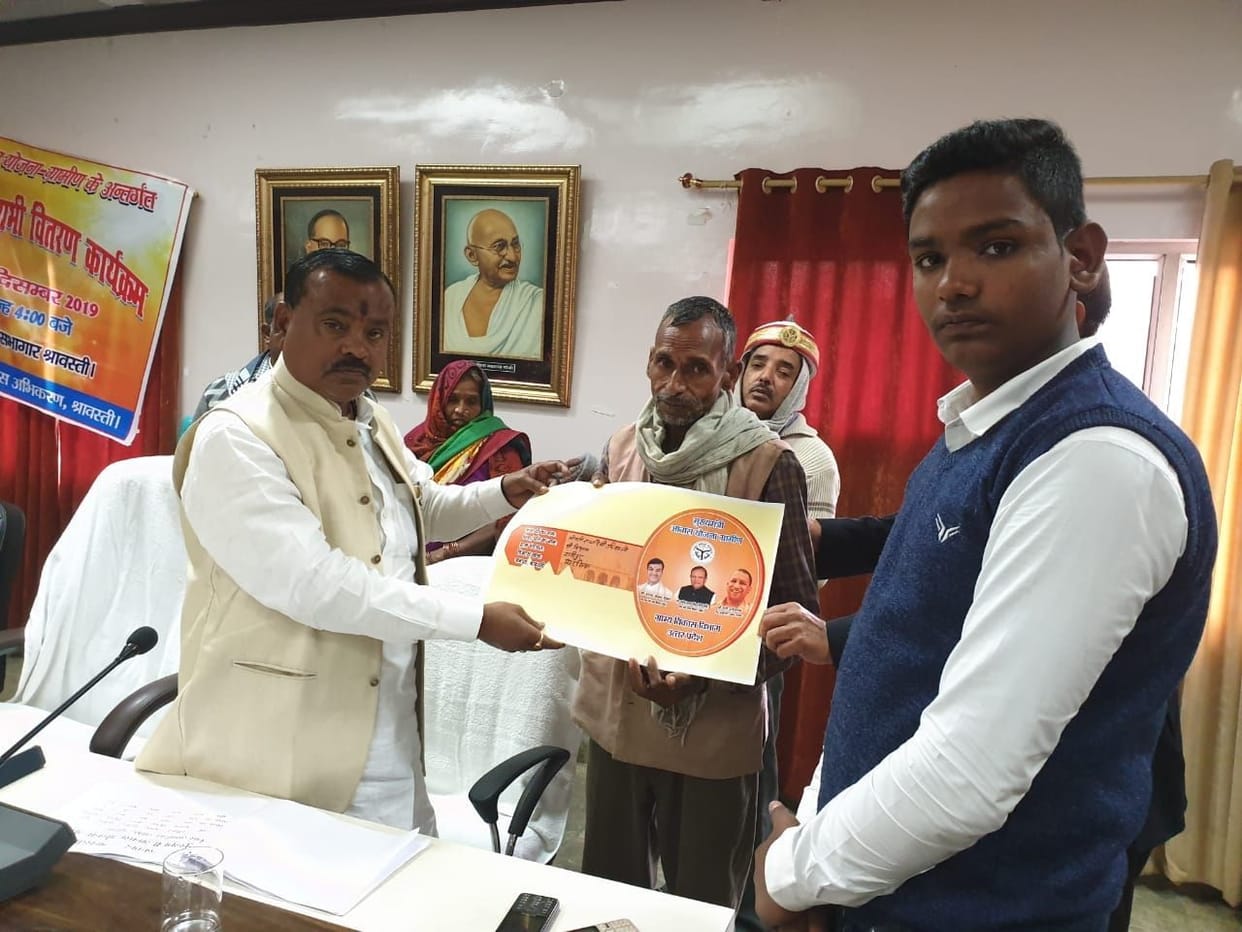 Housing keys handed over to 75 poor