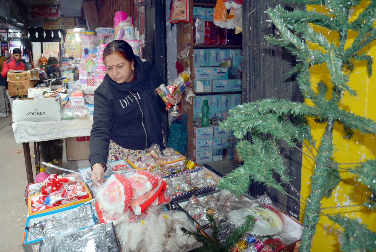 Christmas holiday in Muzaffarnagar