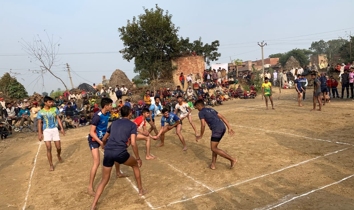 Kabaddi competition in Hadauli