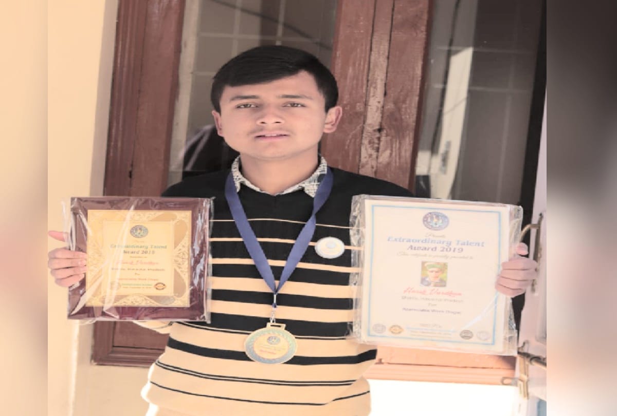 Harsh started yoga from fifth grade, now made in Guinness World Record