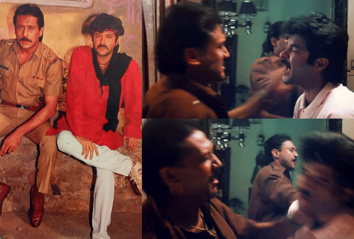 Anil Kapoor birthday special when Jackie Shroff Slapped Anil Kapoor 17 Times Parinda Film
