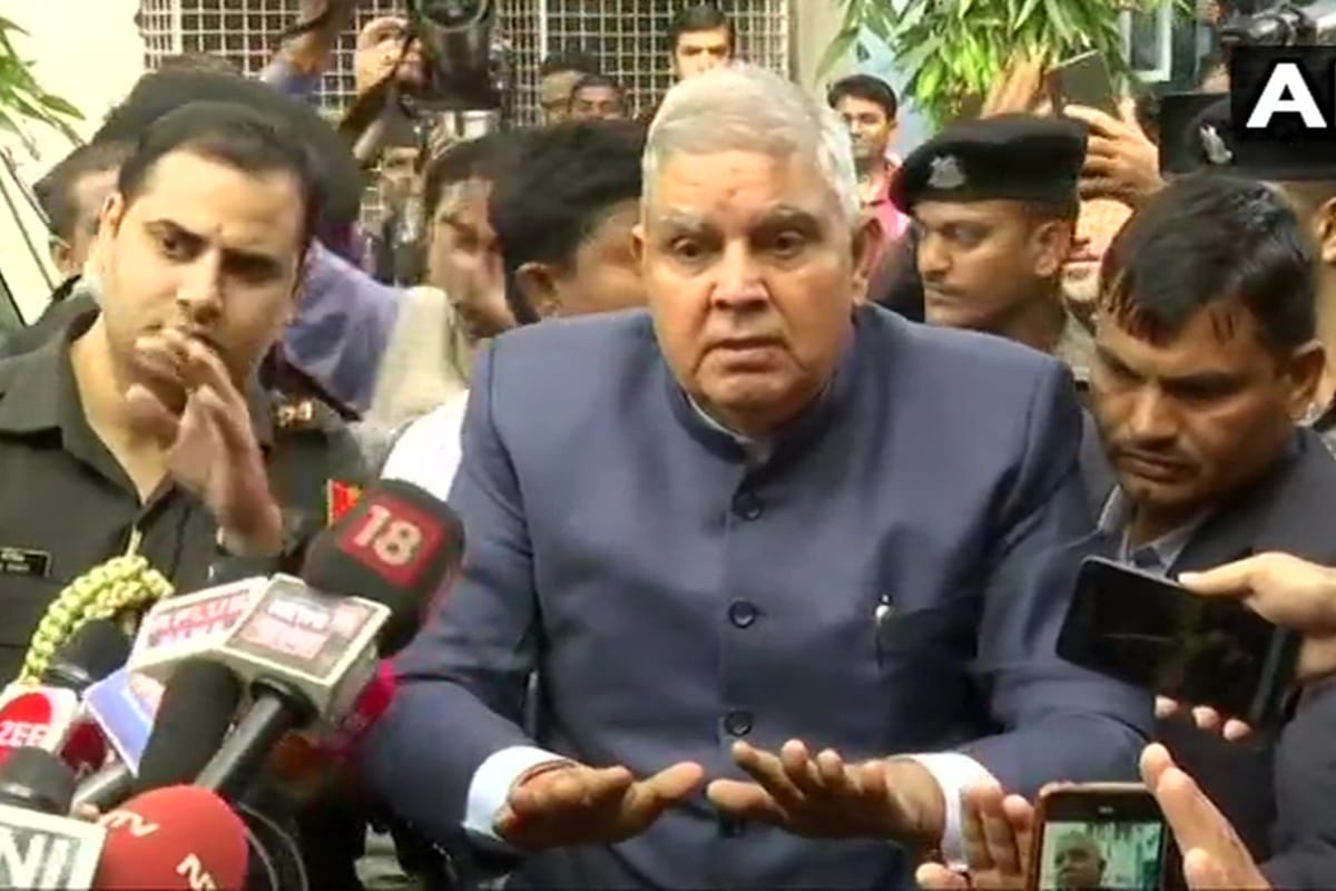 West Bengal Governor Jagdeep Dhankar trolled for his tweet