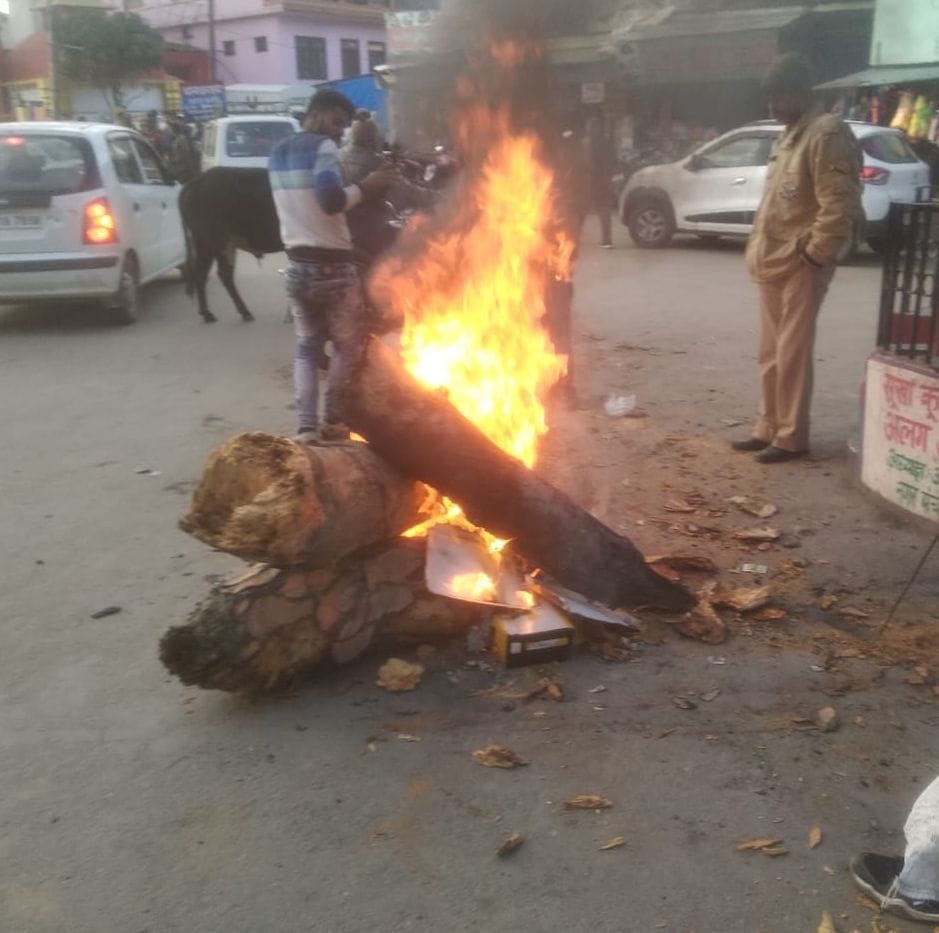 Flames started burning in Ranikhet and Dwarahat
