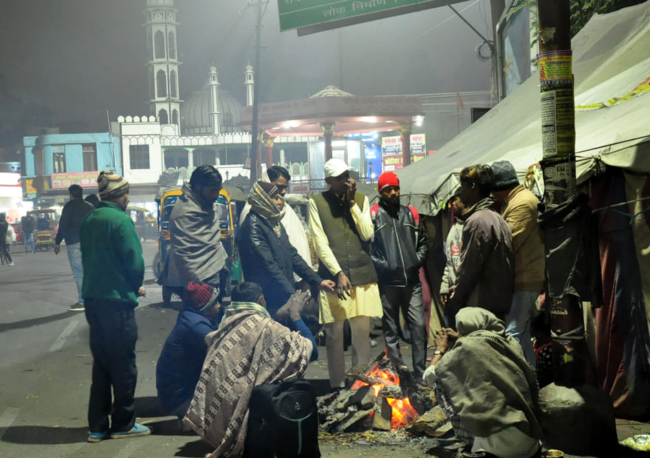Cold winds continue, people are troubled by cold
