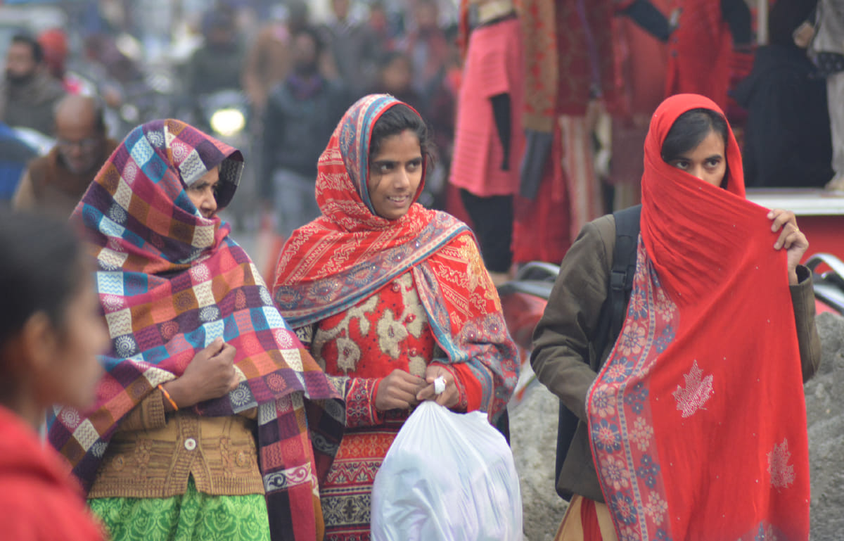 Muzaffarnagar's minimum temperature reached 6.9 degrees