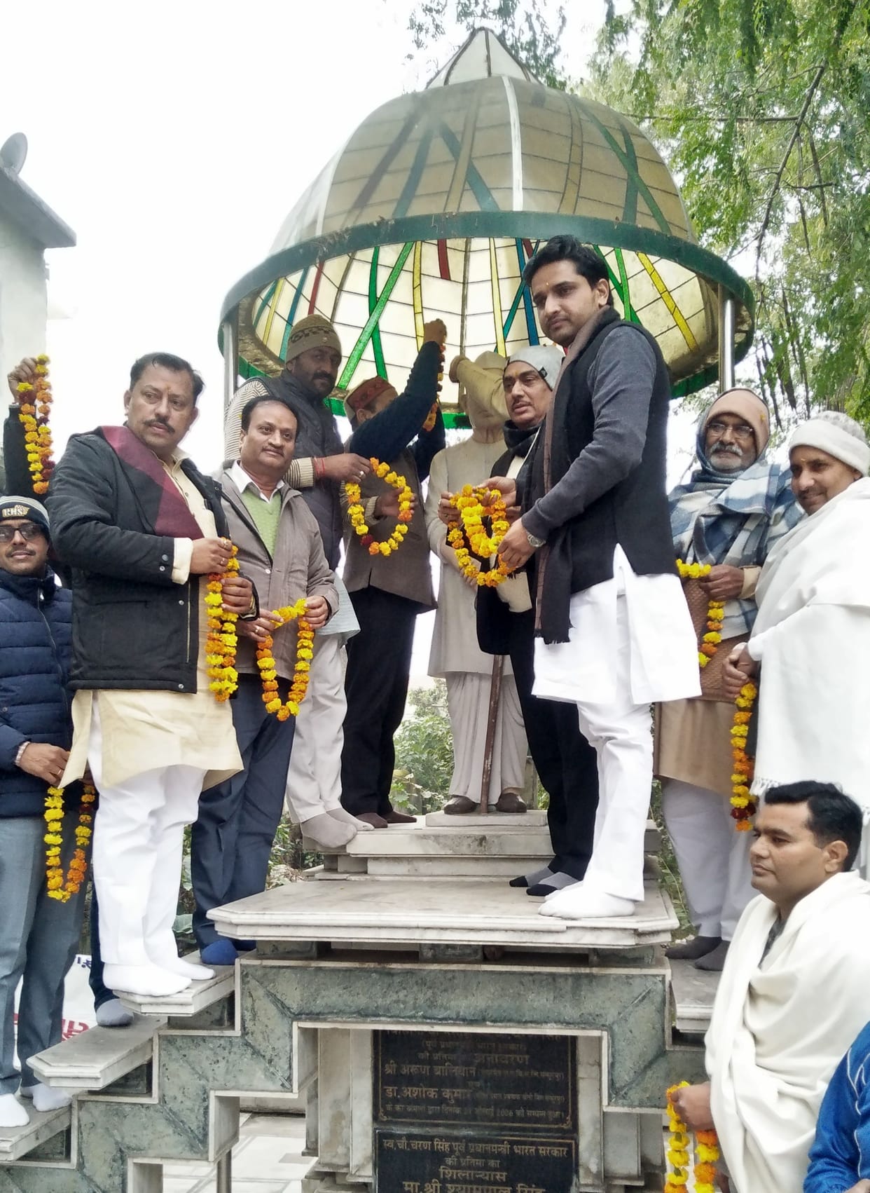 Chaudhary Charan Singh's birth anniversary in Mansurpur