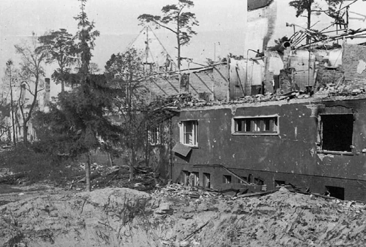 deserted village of Germany peenemunde where the worlds first missile factory was built