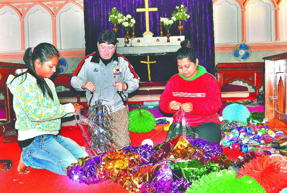 Christmas St. Mary's Church the second church in country dedicated to   Mother Mary