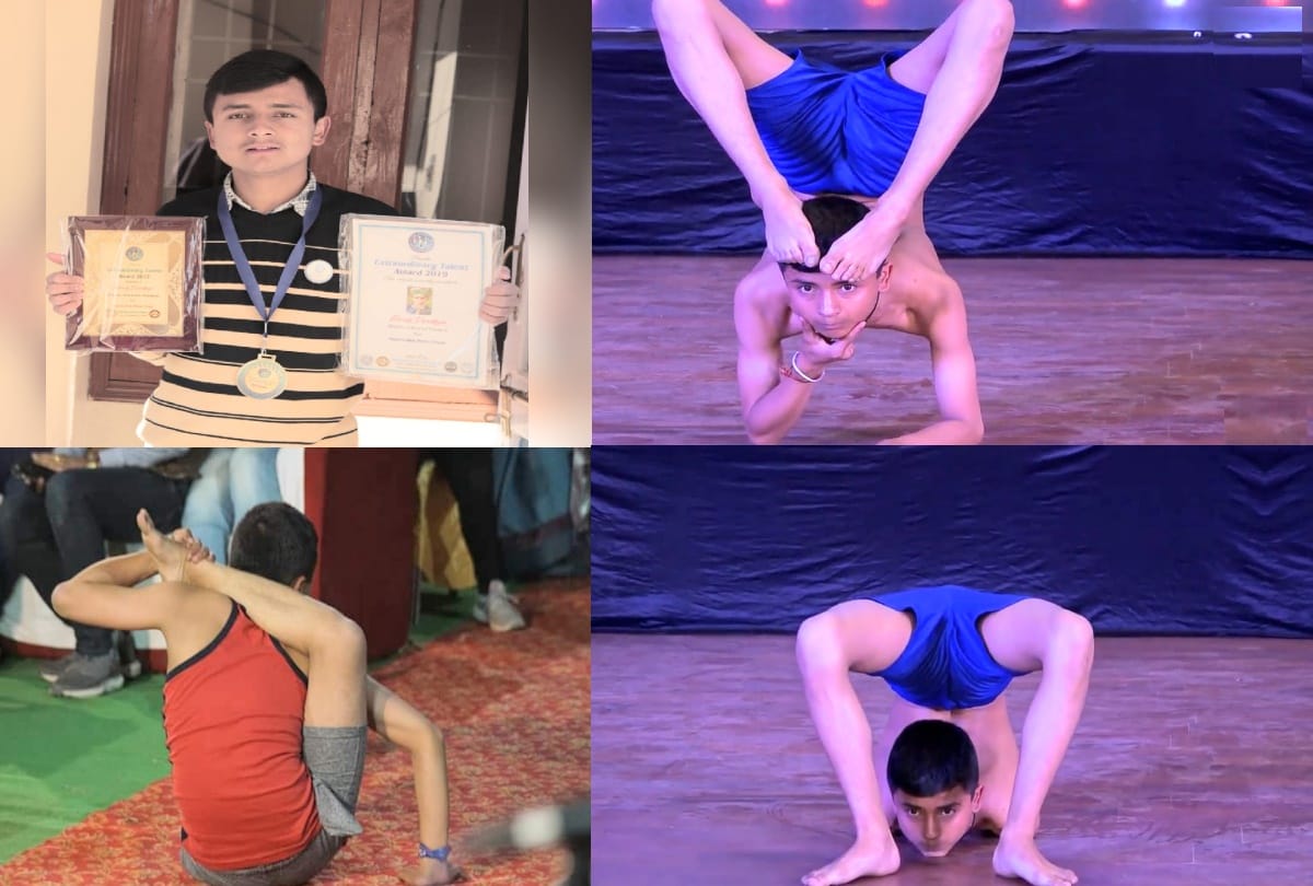 Harsh started yoga from fifth grade, now made in Guinness World Record