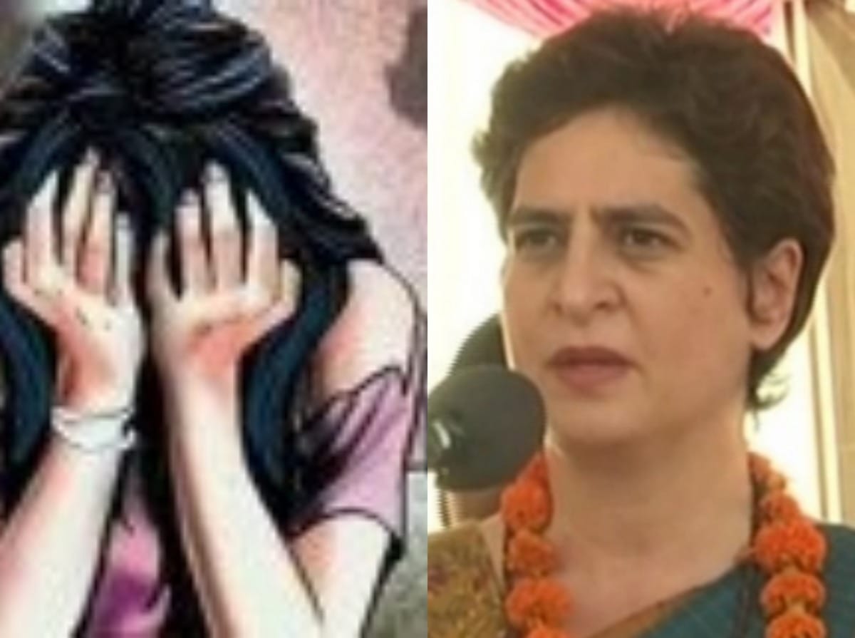 Priyanka gandhi tweet on Sexual harassment victim and parents ate poison near SSP office varanasi