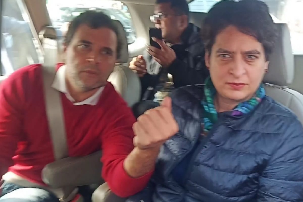 Rahul Gandhi has made Meerut visit live on his Facebook