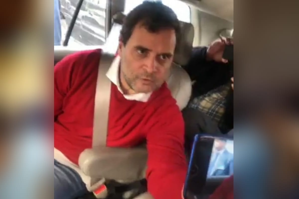 Rahul Gandhi has made Meerut visit live on his Facebook