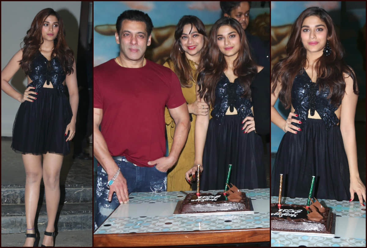 saiee manjrekar birthday bash Dabang 3 Hero salman khan and other bollywood celebrities attend
