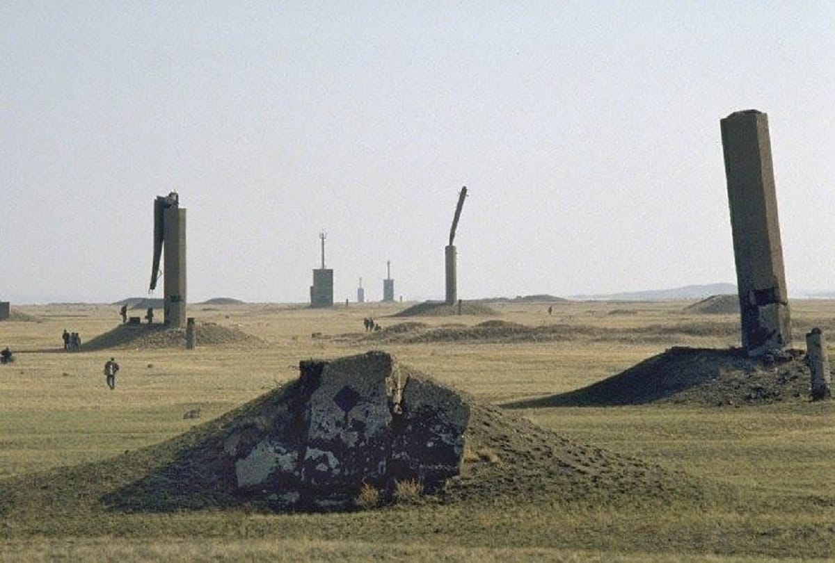 Dangerous place The Polygon Semipalatinsk Test Site Soviet Union nuclear weapons testing venue