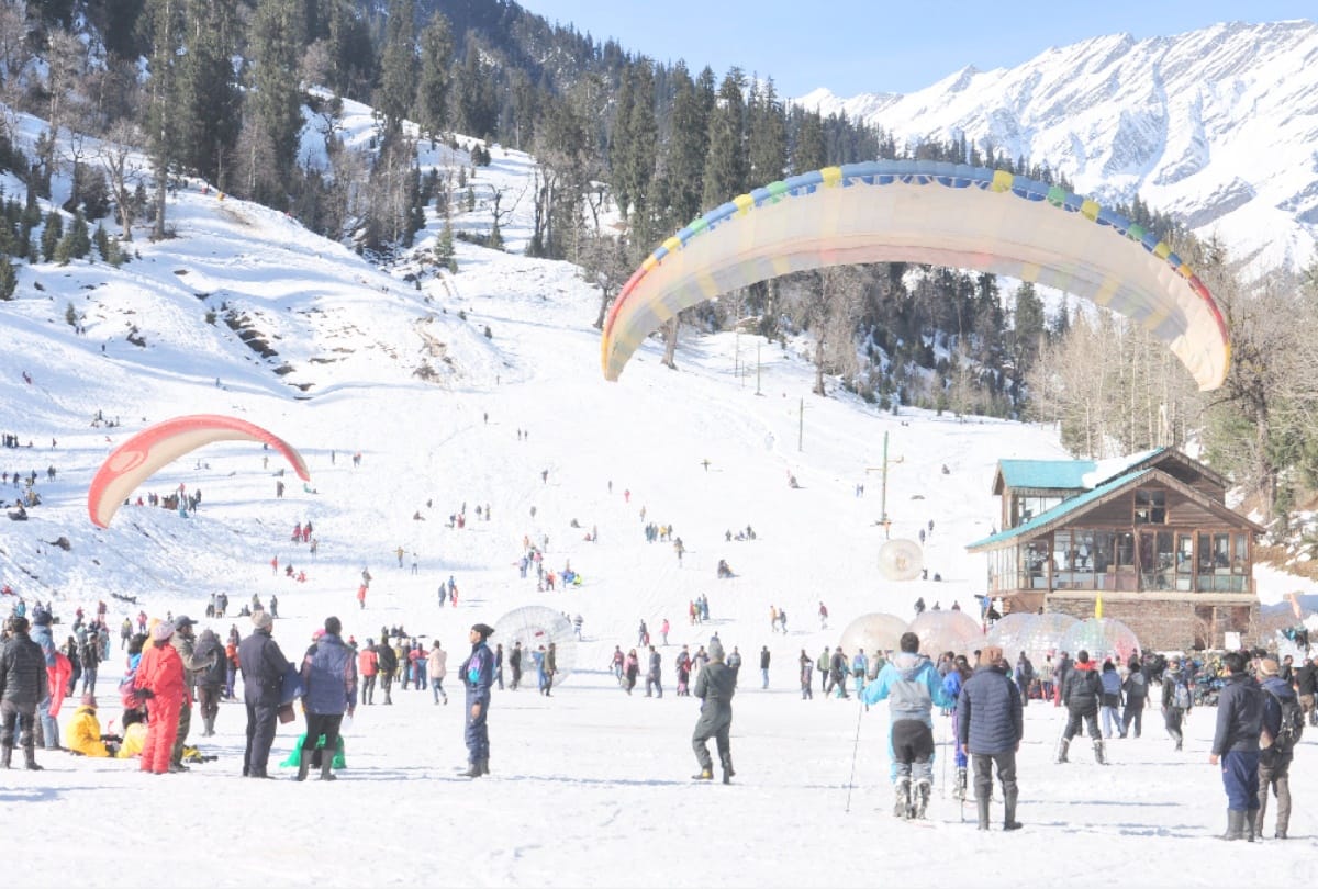 The weather on Christmas and New Year in Himachal