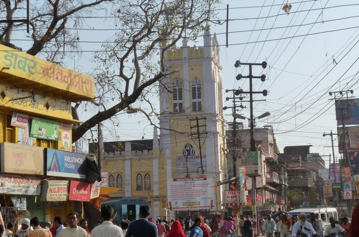 St Thomas church  disciple of Lord Jesus worshiped special for varanasi 