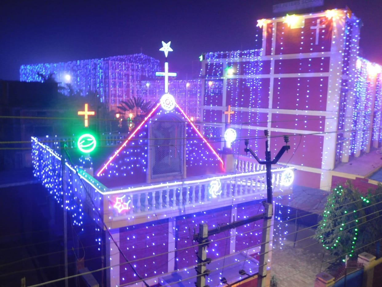 Crismas Celebration in Ambedkarnagar  District