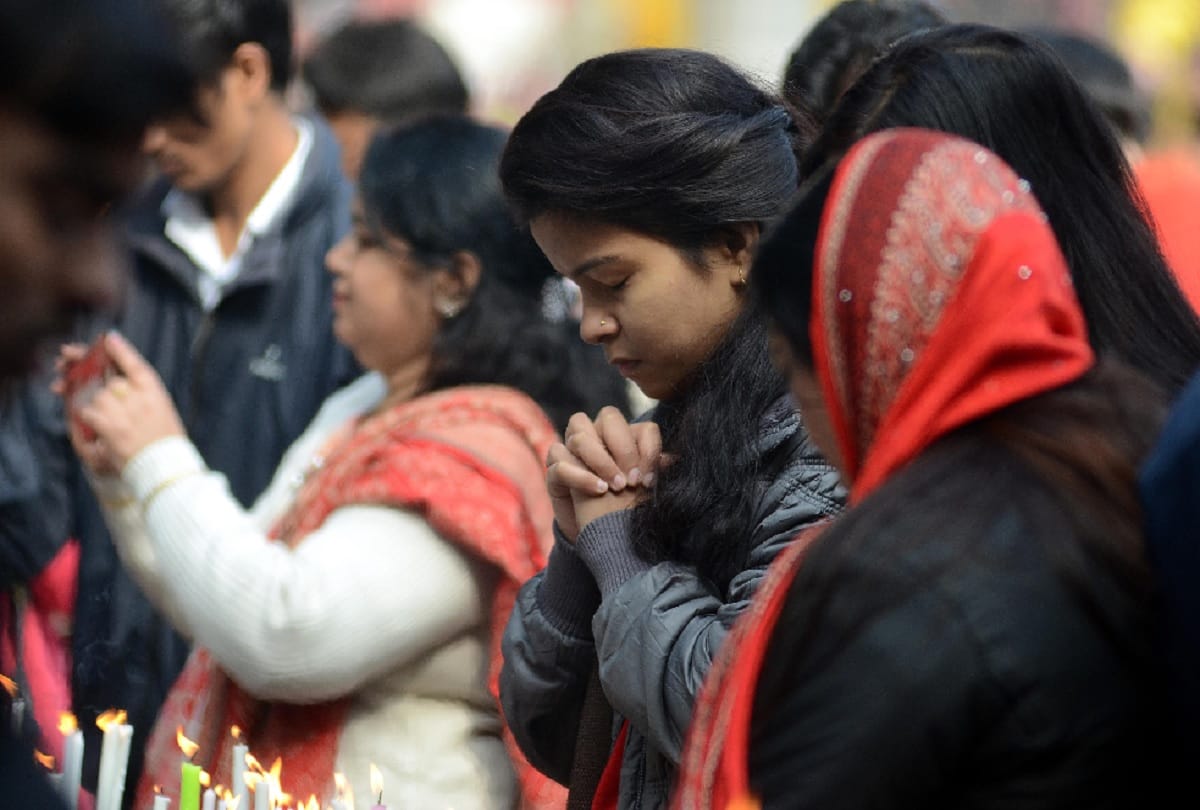 Christmas 2019: There was rush of people in various churches in Delhi
