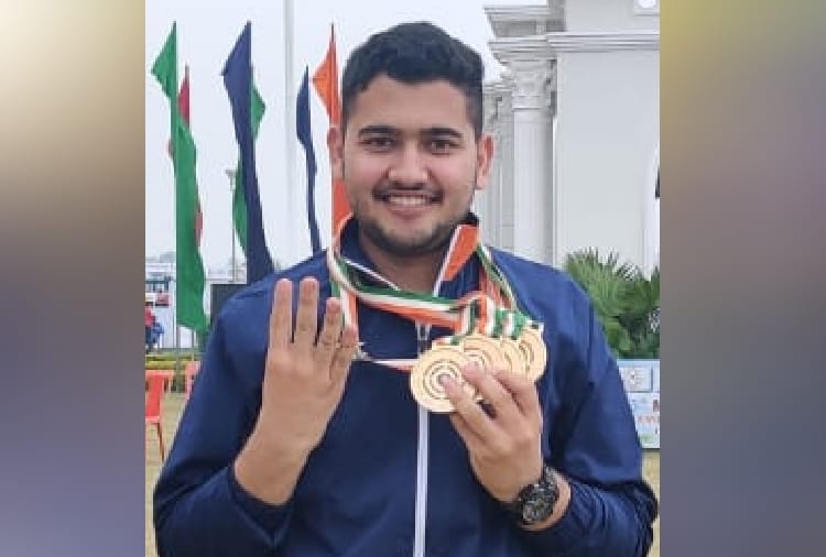 Anish wins four gold medal in National Shooting Championships