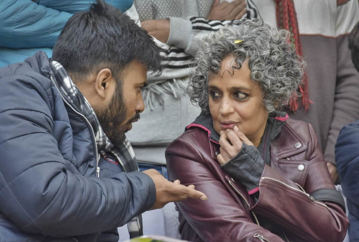 Ashoke Pandit calls A white collared terrorist to Arundhati Roy on her NPR NRC remark