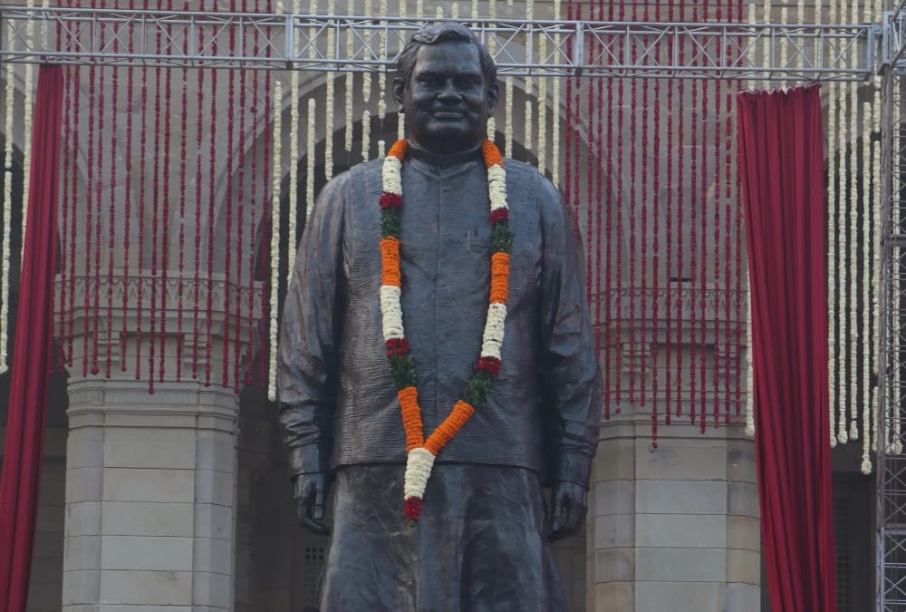 Visitors may pay visit statue of Atal Bihari Vajpayee.