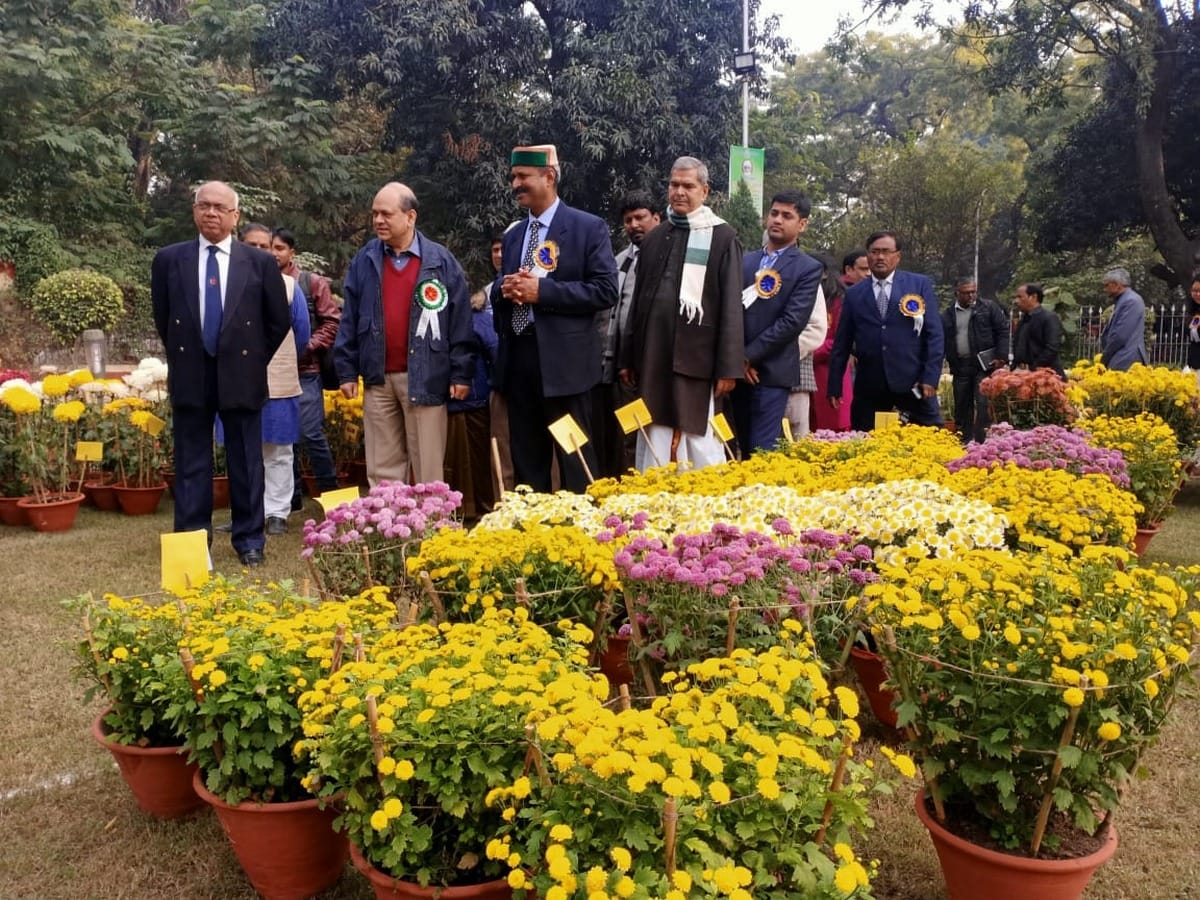 Two-day flower exhibition organized on BHU Malaviya Jayanti