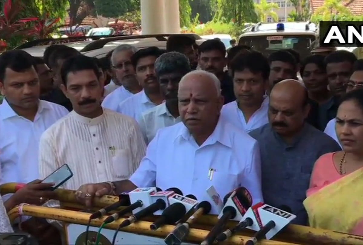 allocation of departments will be done on Monday,Yeddyurappa said