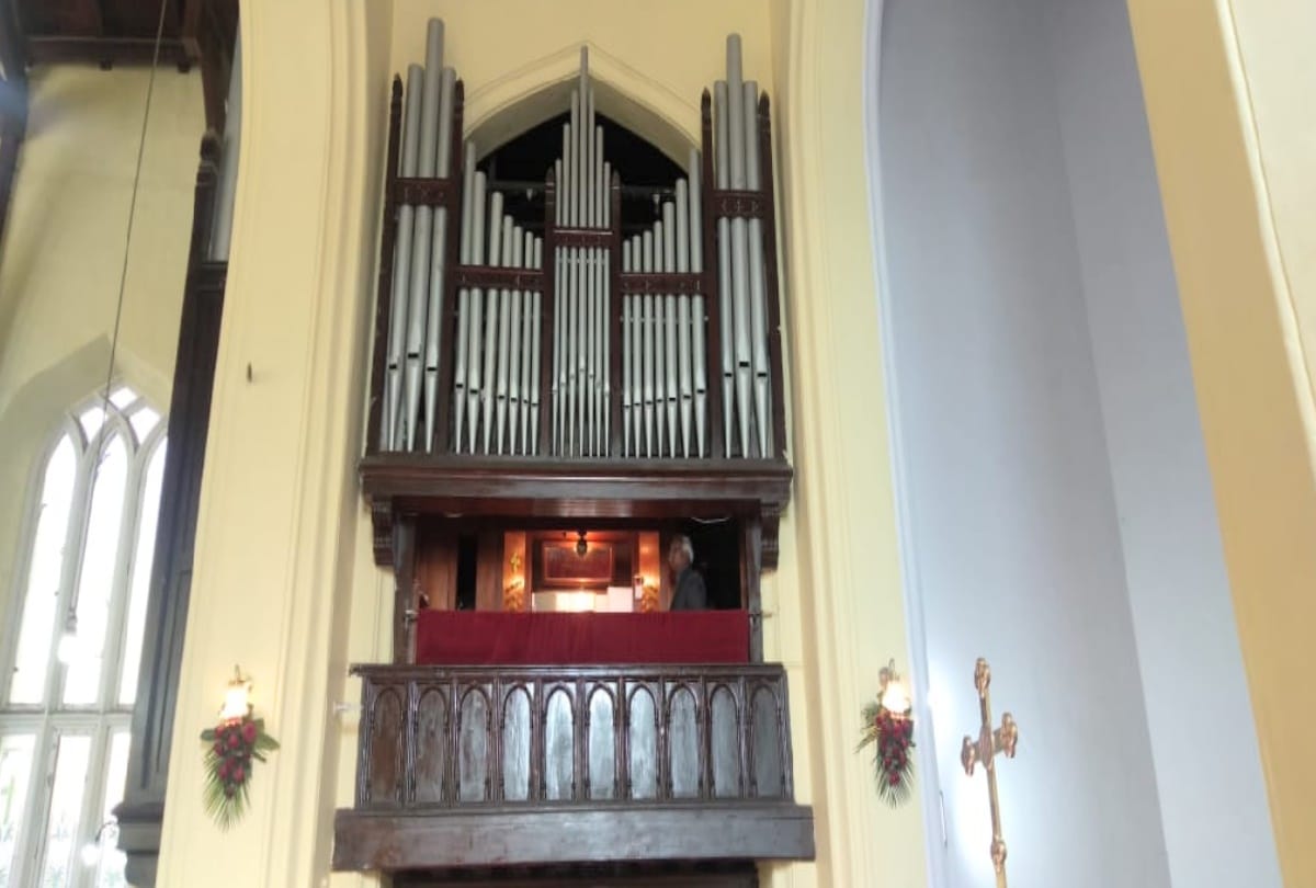 Chimes Bell rang after 37 years at Christ Church in Shimla on Christmas