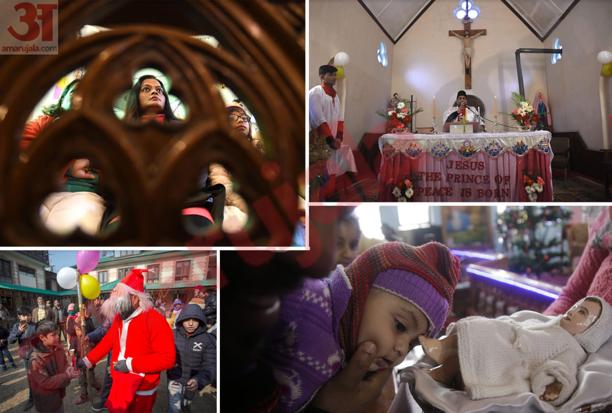 Christmas 2019 in Jammu Kashmir, Christmas celebration photos of Jammu Kashmir